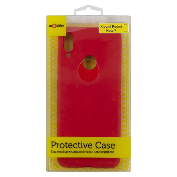 Чехол Mobility Redmi Note 7 красный