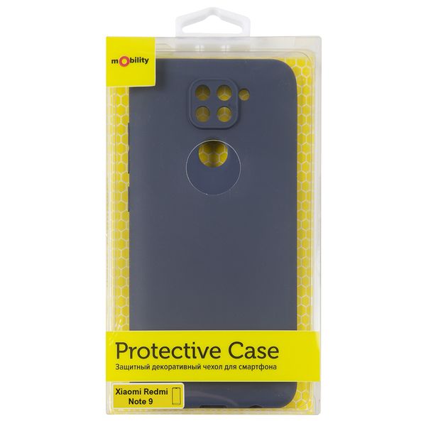 Чехол Mobility Redmi Note 9 синий