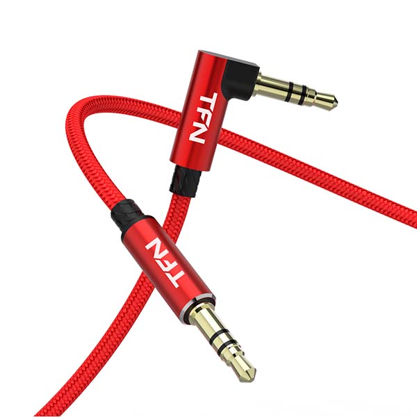 Кабель AUX TFN TFN-CAUXL1MRD Red/Black