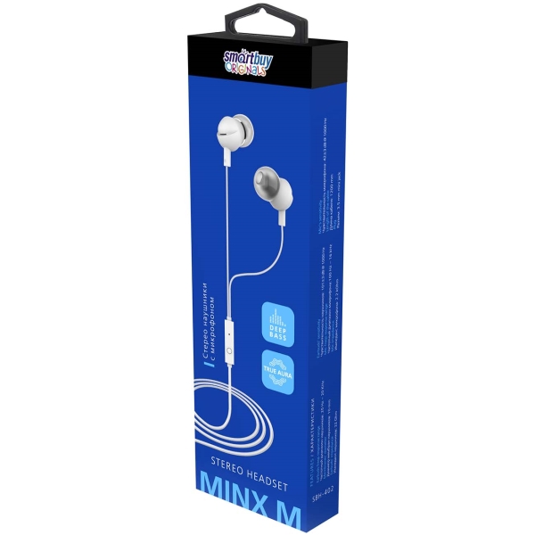 Гарнитура Smartbuy MINX M White (SBH-402)