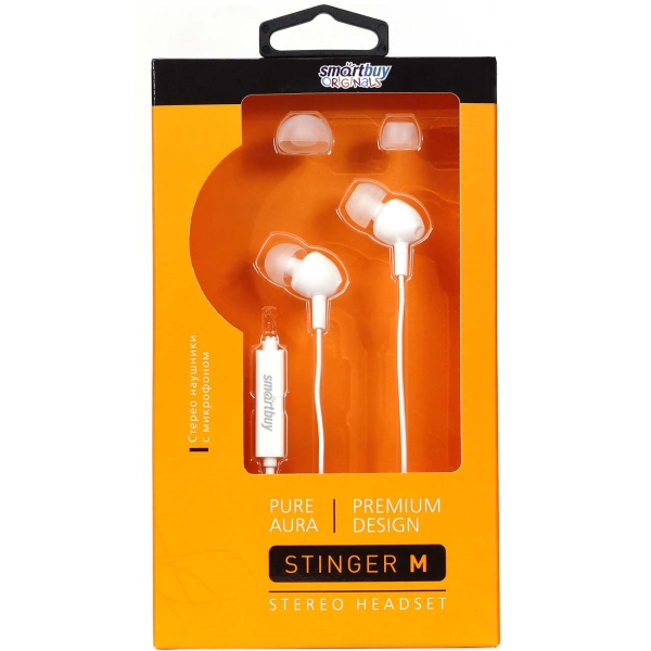 Гарнитура Smartbuy STINGER M White (SBH-602)