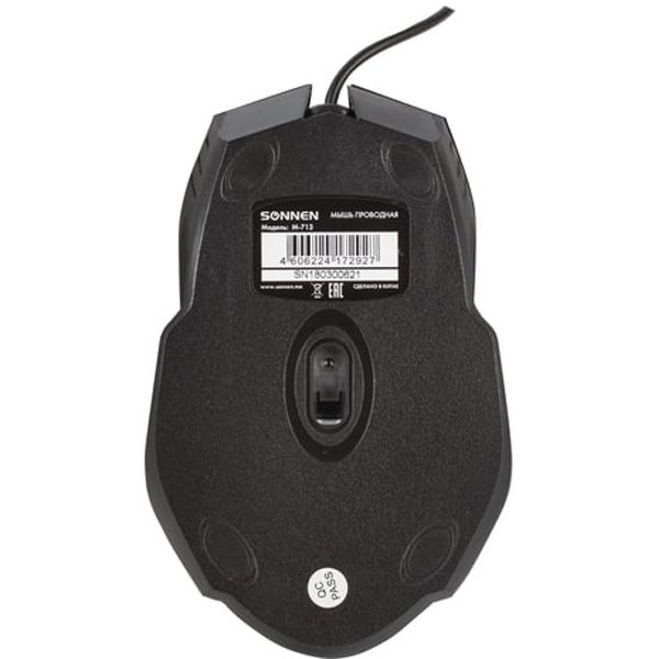 Мышь проводная Sonnen М-713 (512637)