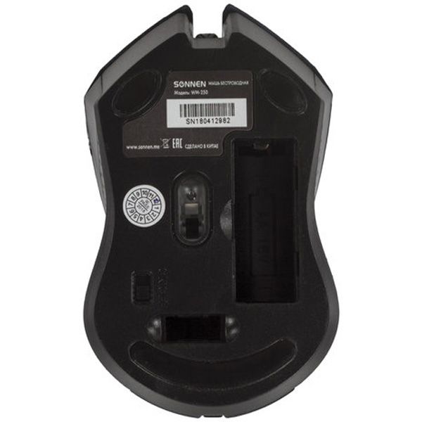 Мышь беспроводная Sonnen WM-250Bl (512644)
