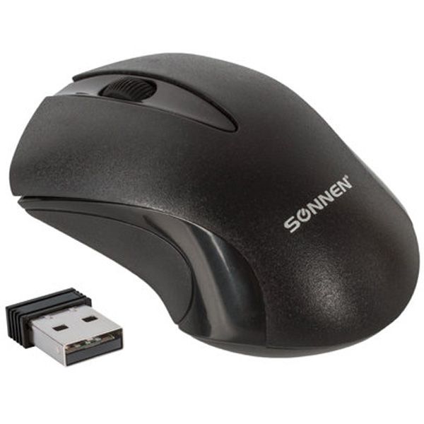 Мышь беспроводная Sonnen M-661Bk (512647)