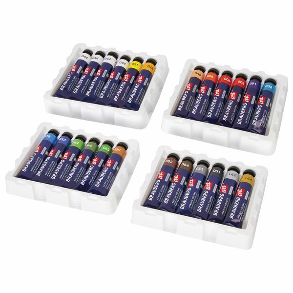 Краски Brauberg Art Classic, 24шт (191722)