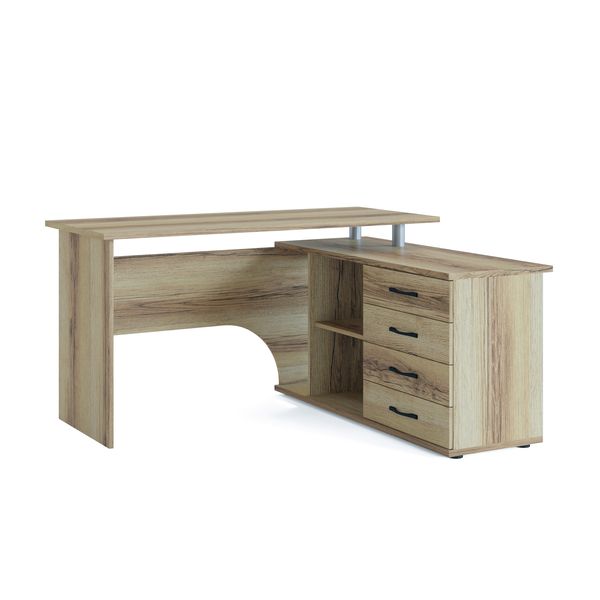 Стол компьютерный Сокол Меб.фабрика КСТ-109П Дуб делано