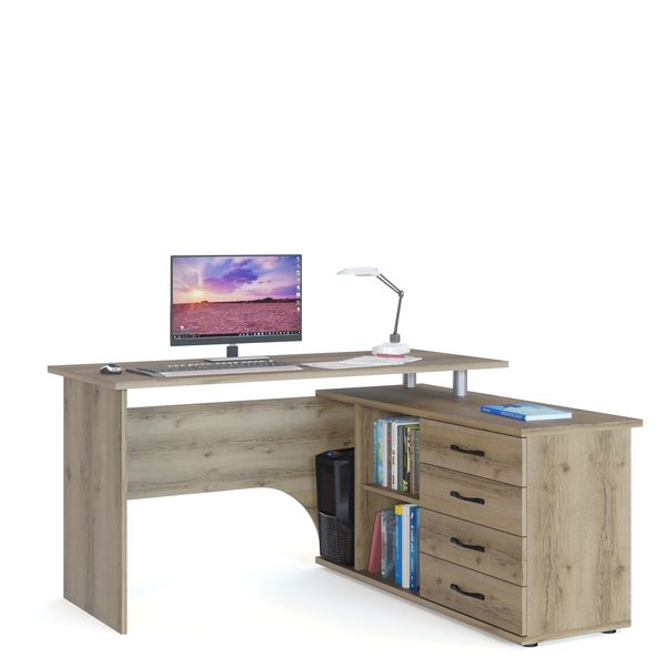 Стол компьютерный Сокол Меб.фабрика КСТ-109П Дуб делано