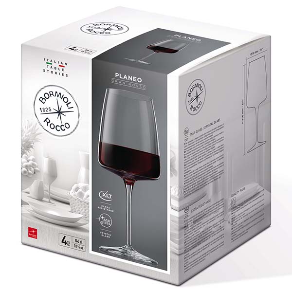 Набор бокалов Bormioli Rocco 4шт, 540мл (365748GRB021990)