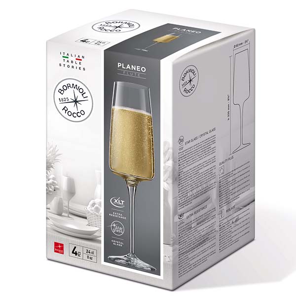 Набор бокалов Bormioli Rocco 4шт, 250мл (365752GRB021462)