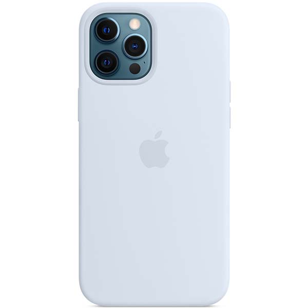 Чехол Apple iPhone 12 Pro Max Silicone MagSafe Cloud Blue
