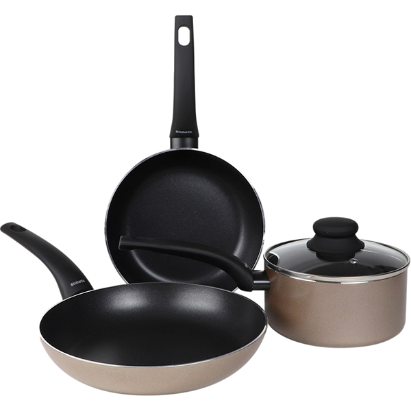 Набор посуды (антипригарное покрытие) Brabantia 3 пр (12905014)