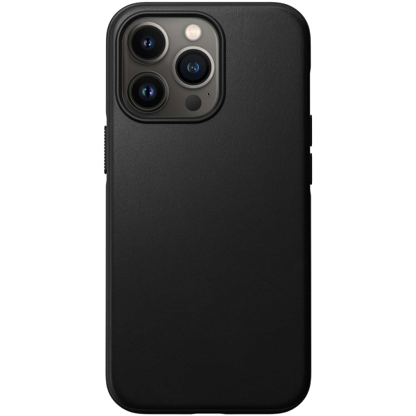 Чехол Nomad Modern Leather Apple iPhone 13 Pro MagSafe черный