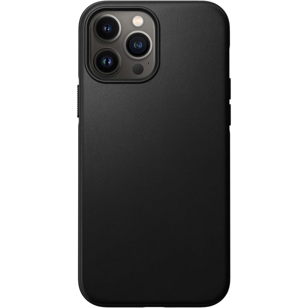 Чехол Nomad Modern Leather Apple iPhone 13 Pro&nbsp;Max MagSafe черный
