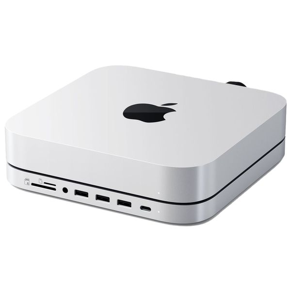 Док-станция Satechi Mac Mini w/SSD Enclosure Silver (ST-MMSHS)