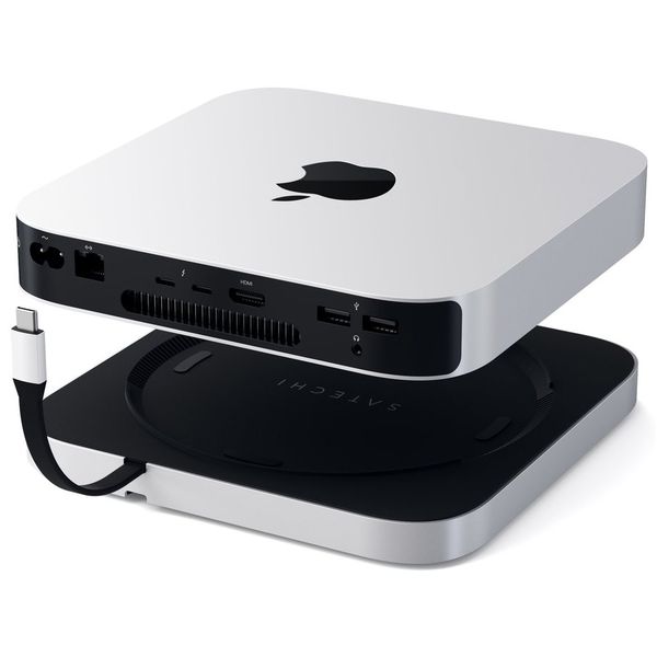 Док-станция Satechi Mac Mini w/SSD Enclosure Silver (ST-MMSHS)