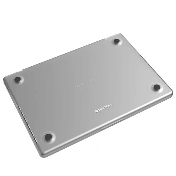 Кейс для MacBook SwitchEasy Nude Case MacBook Pro 14 прозрачный белый