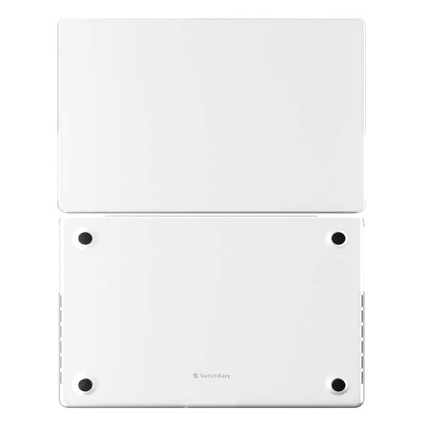 Кейс для MacBook SwitchEasy Nude Case MacBook Pro 16 прозрачный белый