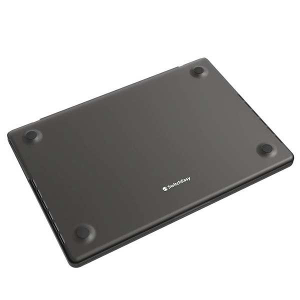 Кейс для MacBook SwitchEasy Nude Case MacBook Pro 14 прозрачный черный