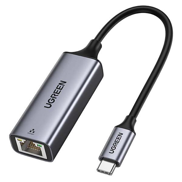 Переходник uGreen CM199 USB Type C to 10/100/1000M Ethernet Adapter фото
