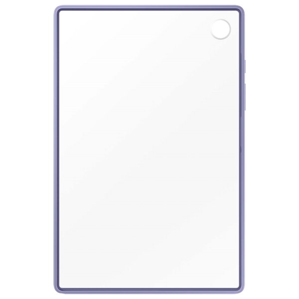Чехол для планшетного компьютера Samsung Clear Edge Cover Tab A8 прозрач./фиолетовая рамка