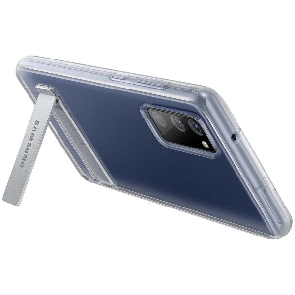 Чехол Samsung Clear Standing Cover S20 FE прозрачный (EF-JG780)