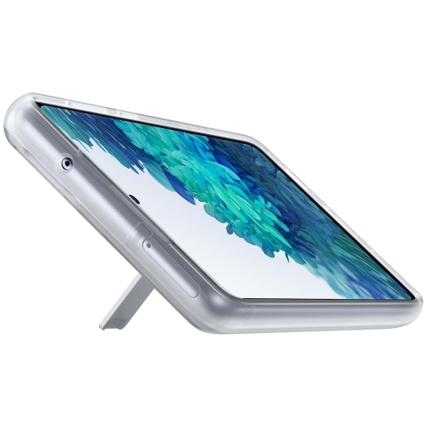 Чехол Samsung Clear Standing Cover S20 FE прозрачный (EF-JG780)