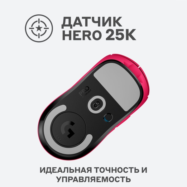 Игровая мышь Logitech Pro X Superlight Pink