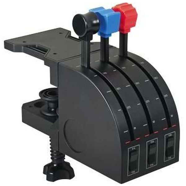 Блок рычагов управления Logitech G Flight Throttle Quadrant