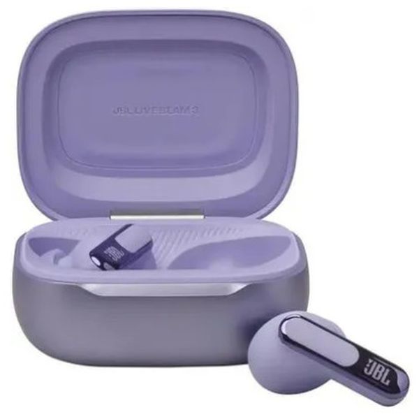 Наушники True Wireless JBL LIVE BEAM3 PUR пурпурные фото