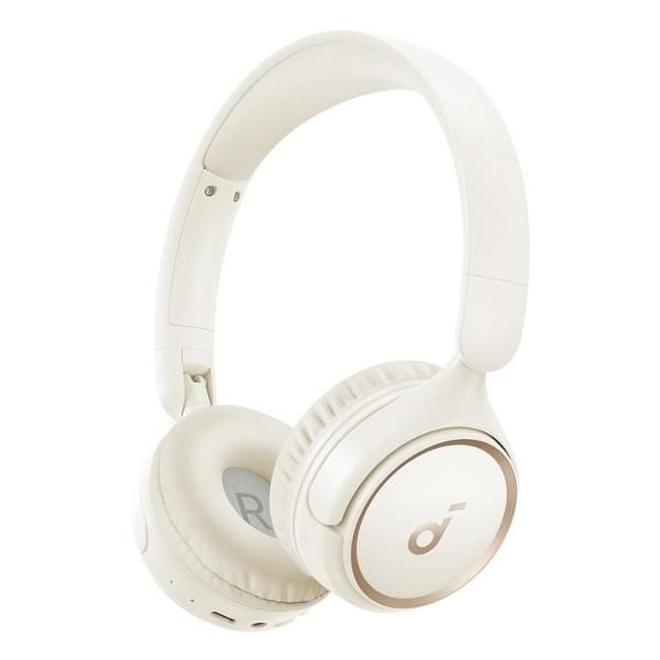 Наушники накладные Bluetooth Soundcore H30i White фото