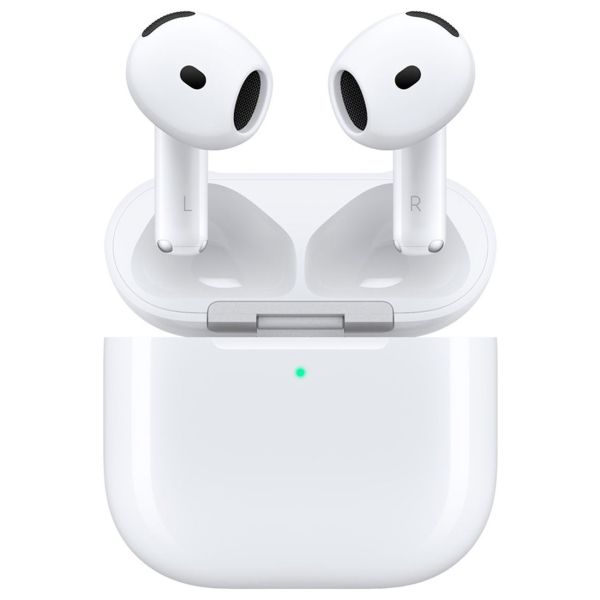 Восстановленные наушники True Wireless Apple AirPods 4 MagSafe ANC (активное шумоподавление), хороший