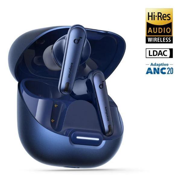 Наушники True Wireless Soundcore Liberty 4 NC темно-синий военно-морской