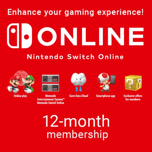 Подписка Nintendo 365 Days Switch Online Membership (Individual) фото