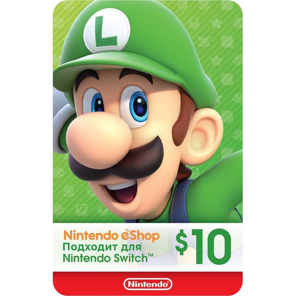 Карта оплаты Nintendo eShop 10 USD USA фото