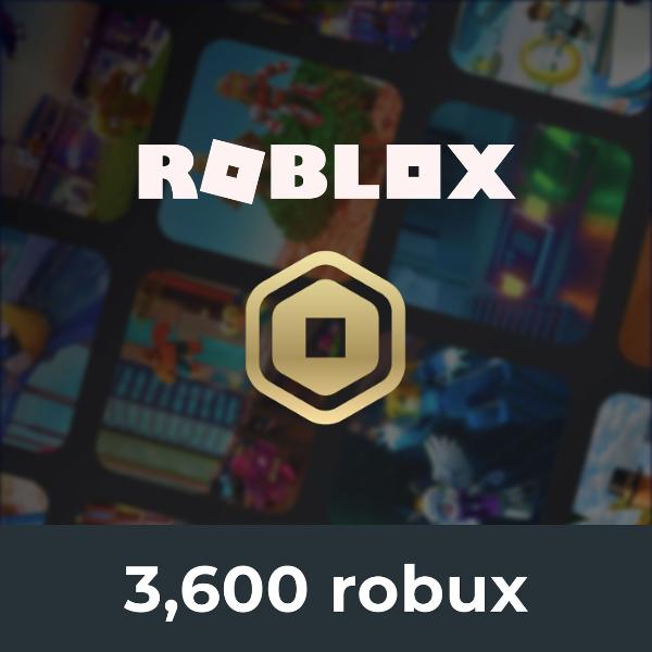 Игровая валюта PC Roblox Пополнение: 3600 robux фото