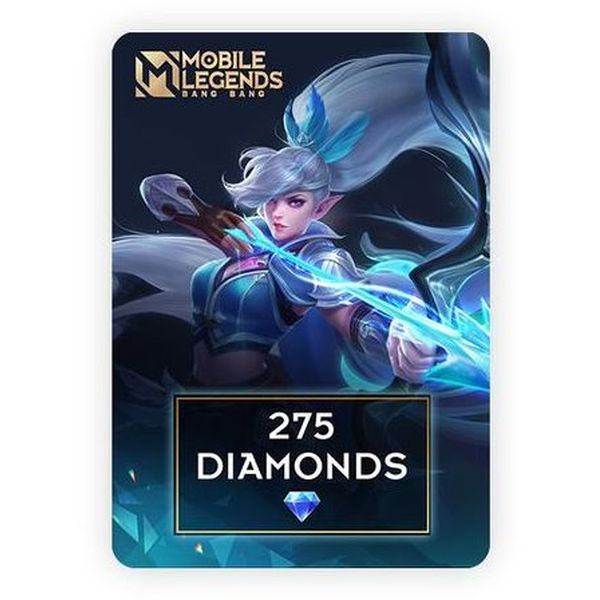 Игровая валюта PC Mobile Legends 275 Diamonds фото