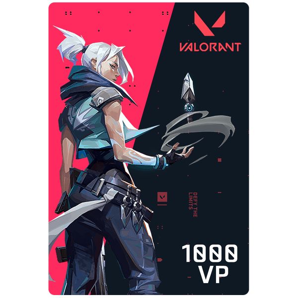 Игровая валюта PC Riot Games Valorant: 1000 VP