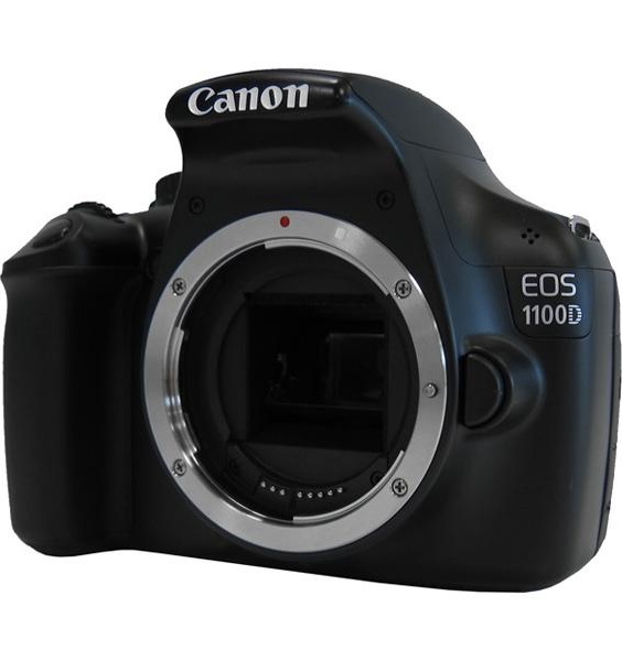 Фотоаппарат зеркальный Canon EOS 1100D Body Black фото