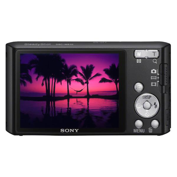 Купить Фотоаппарат компактный Sony Cyber-shot DSC-W610 Black по