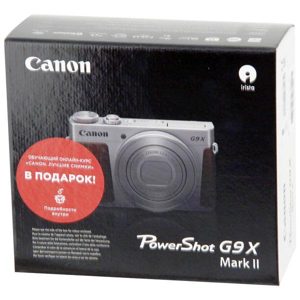 Купить Фотоаппарат компактный Canon G9X Mark II Black по выгодной