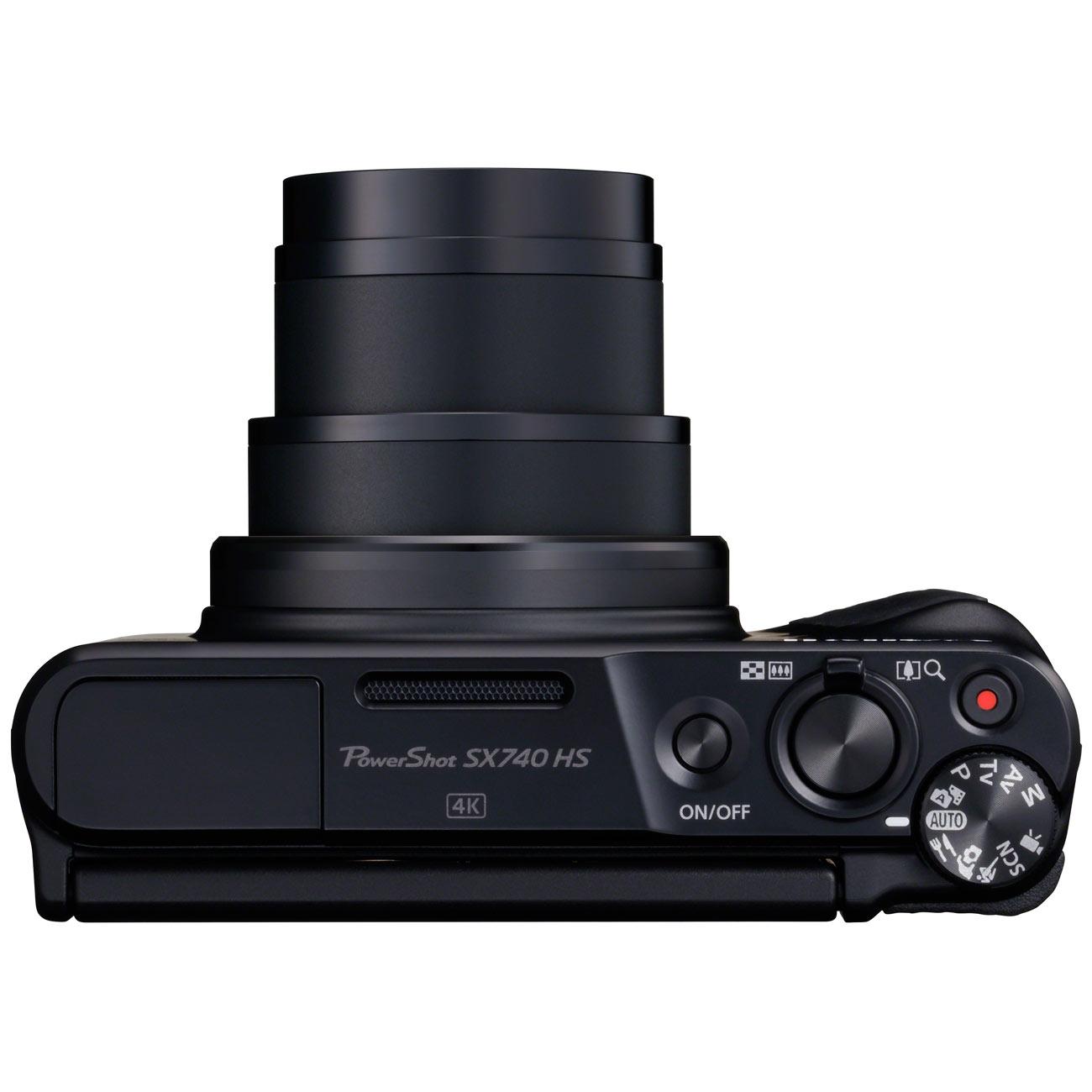 Купить Фотоаппарат компактный Canon PowerShot SX740 HS Black по