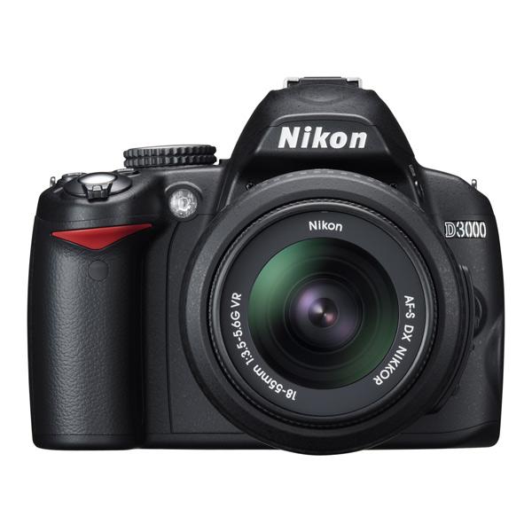 Купить Фотоаппарат зеркальный Nikon D3000 DX 18-55 VR по выгодной