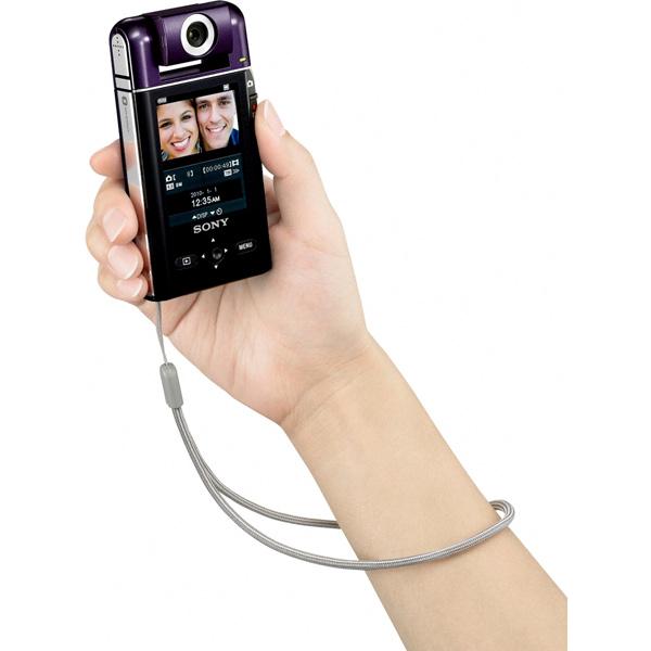 Купить Видеокамера Flash HD Pocket Sony MHS-PM5 Violet по выгодной