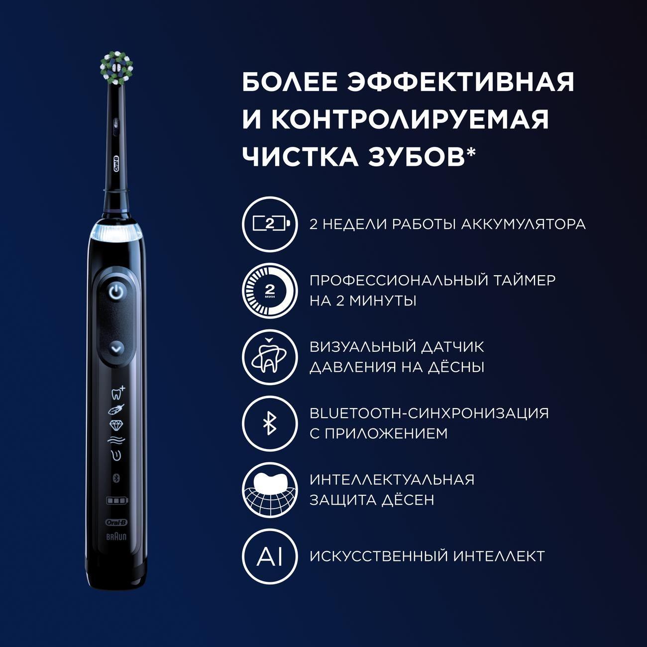 Купить Электрическая зубная щетка Oral-B Genius X D706.513.6