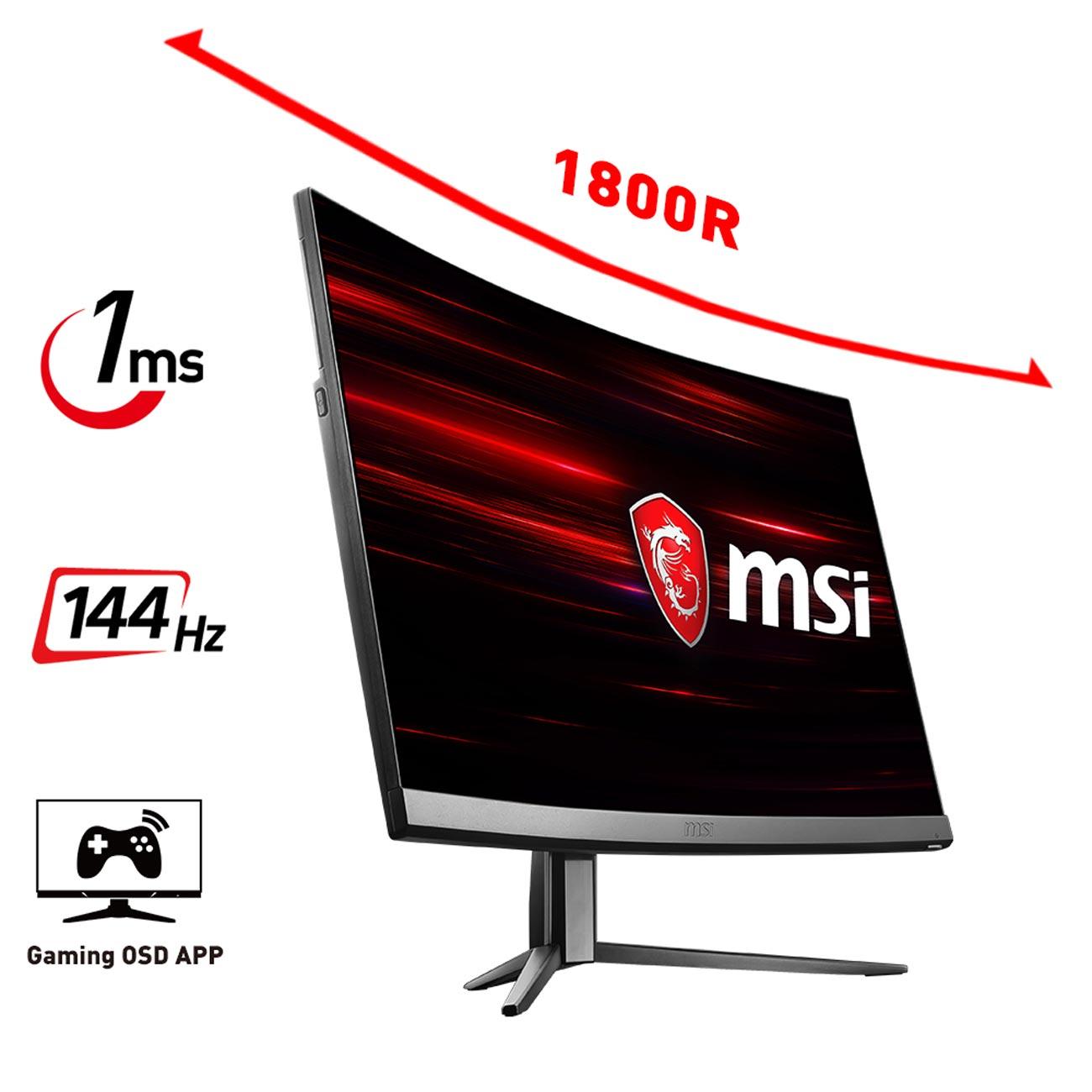 Монитор игровой MSI Optix 23.6"/VA/1920x1080/144Гц/черный (MSI MAG241CP) фото
