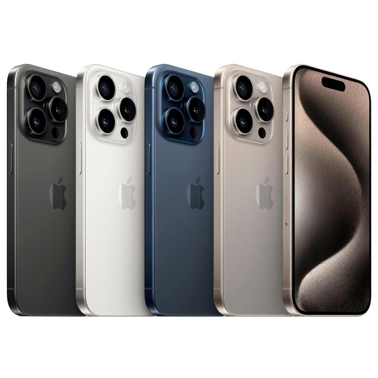 Купить Смартфон Apple iPhone 15 Pro 128GB синий титан (Dual Sim