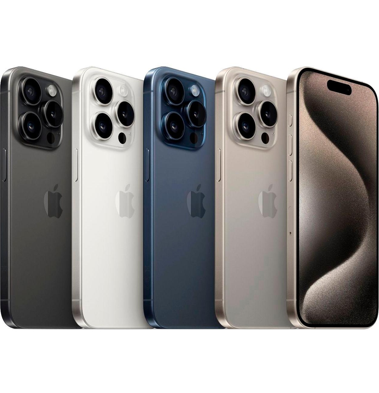 Купить Смартфон Apple iPhone 15 Pro 256GB белый титан (Dual Sim