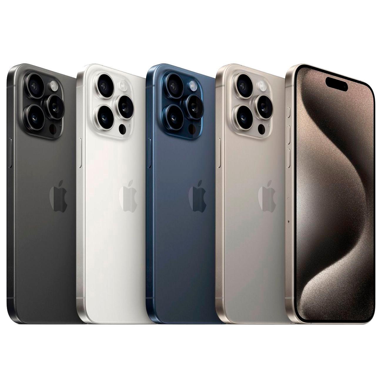 Купить Смартфон Apple iPhone 15 Pro Max 256GB синий титан (без