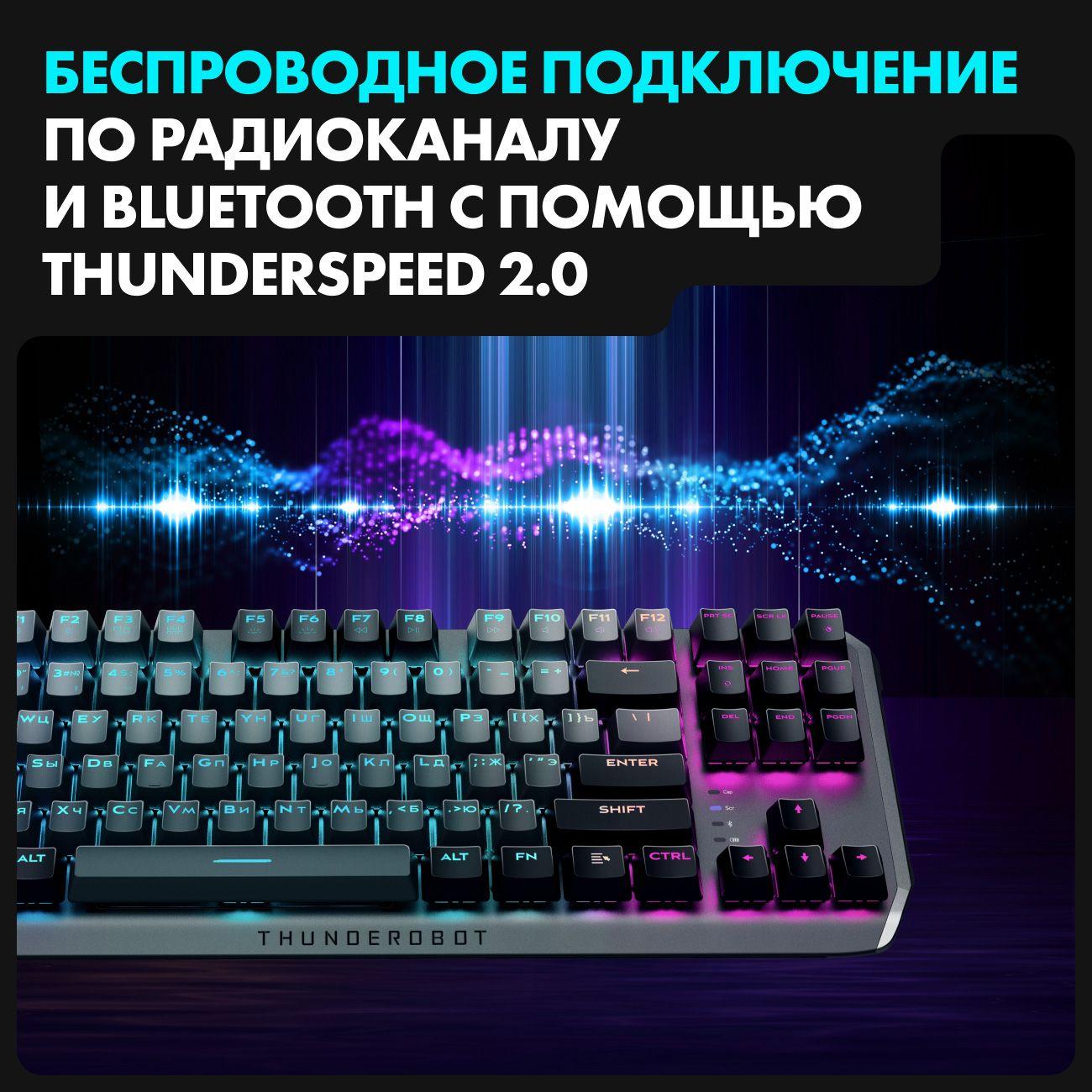 Takuro Casiopea　 Thunderbolt 3 Купить Игровая клавиатура Thunderobot KL5087R (JM03NPE03RU) по