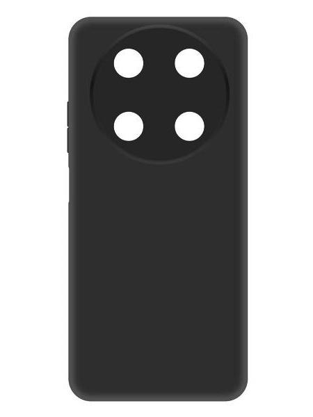накладка Krutoff Soft Case для ITEL RS4 черный фото
